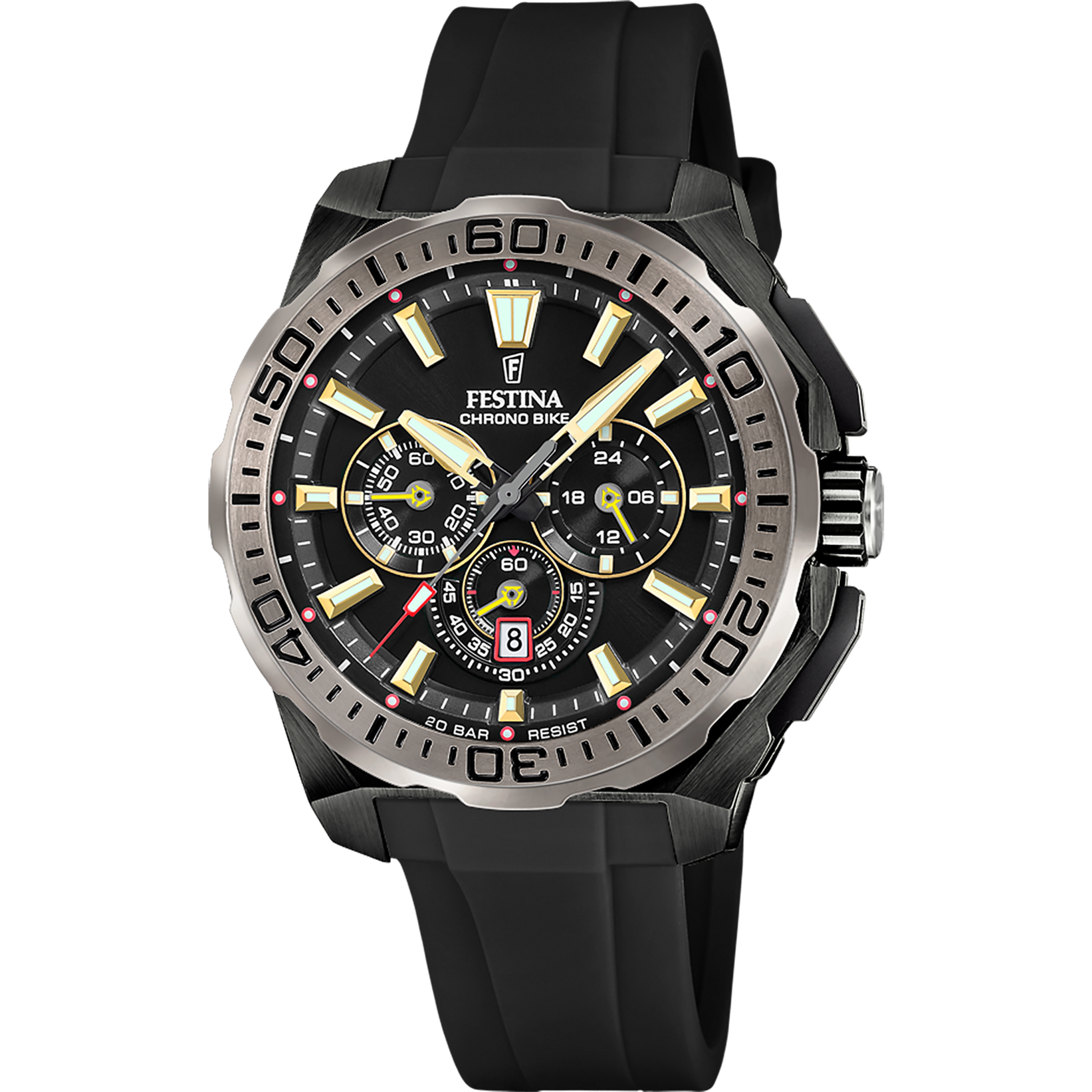 Reloj Festina Chrono Bike F20726/3 esfera negra