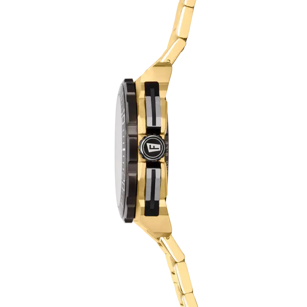RELOJ festina dorado F20727/2 lateral