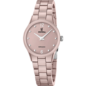 Reloj Festina Ceramic F20751/4 esfera marrón