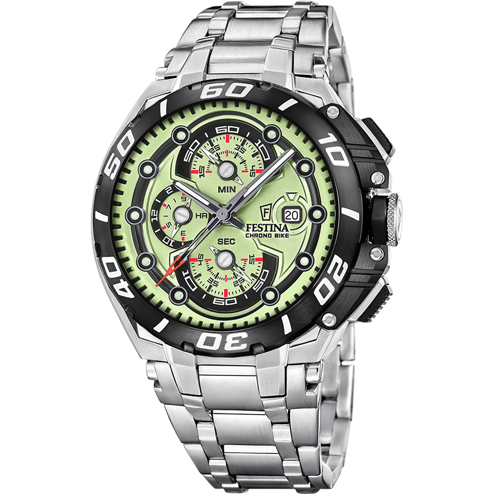 Reloj Festina Chrono Bike F20754/3 esfera verde