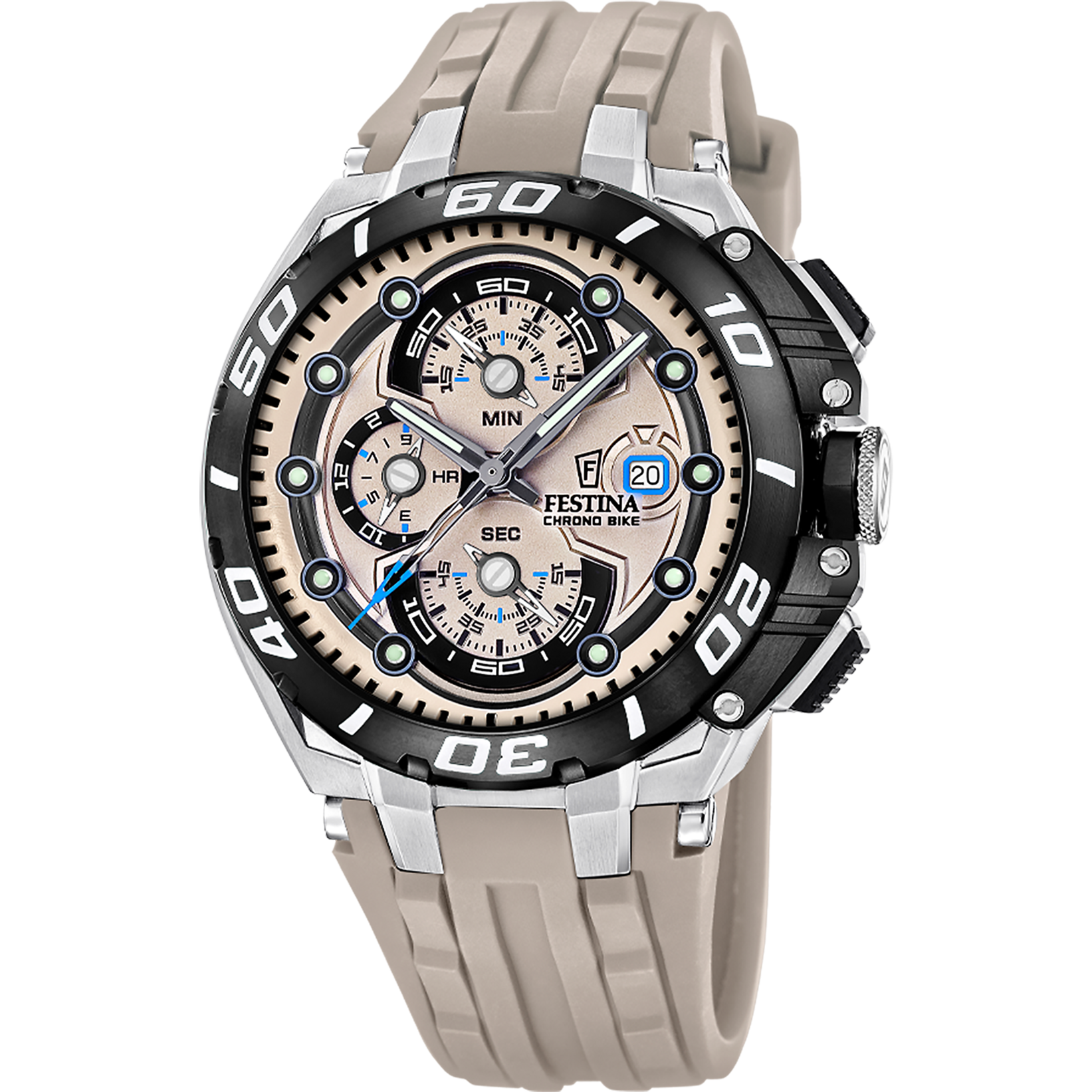 Reloj Festina Chrono Bike F20755/2 esfera marrón