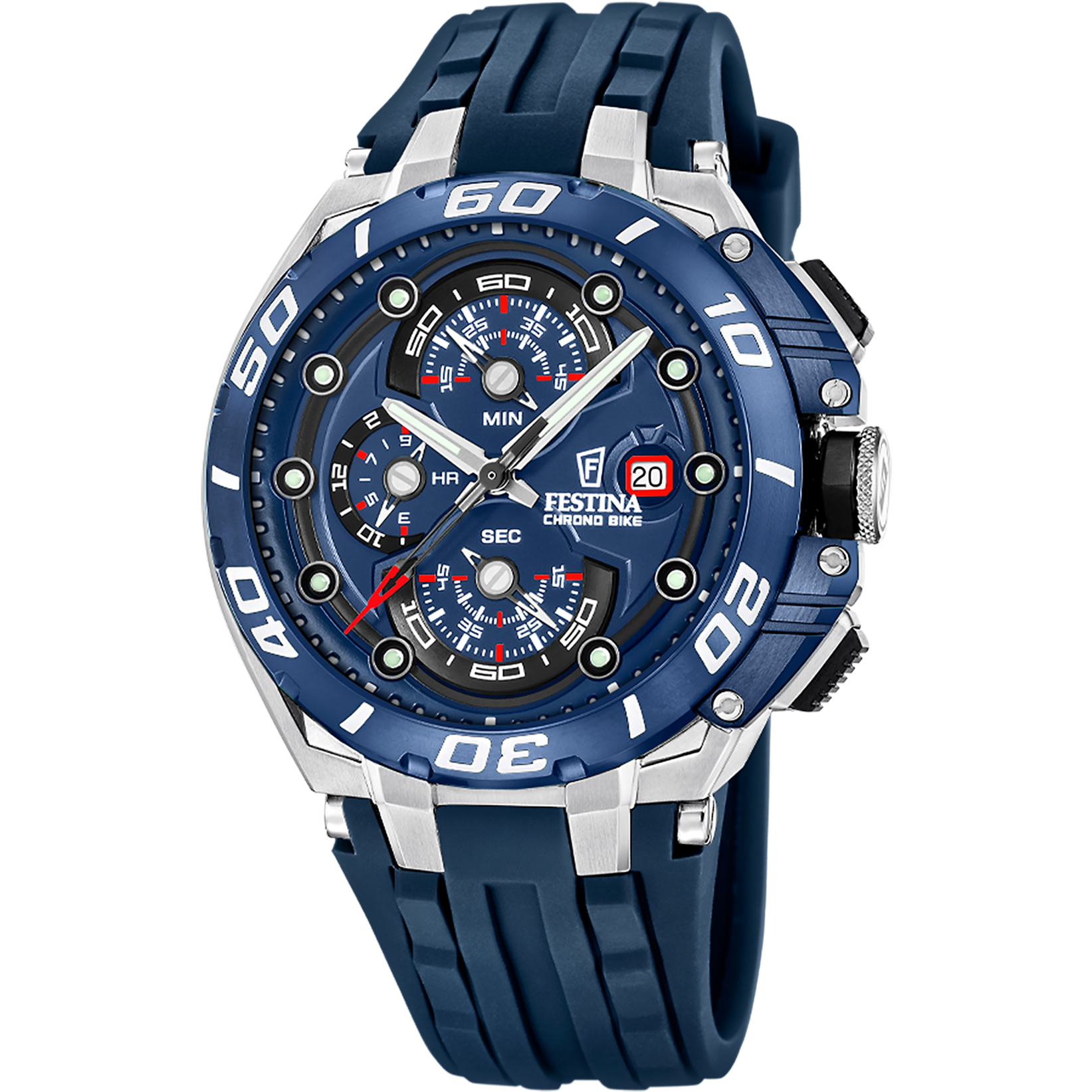 Reloj Festina Chrono Bike F20755/4 esfera azul