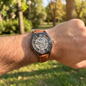 Reloj Festina Automatic F20794/1 puesto en la muñeca