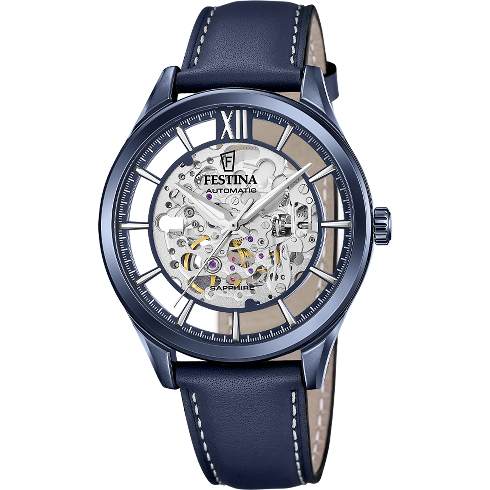 Reloj Festina Automatic F20795/1 esfera azul