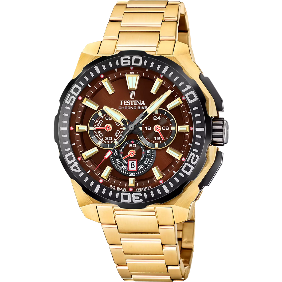 RELOJ festina dorado F20727/3