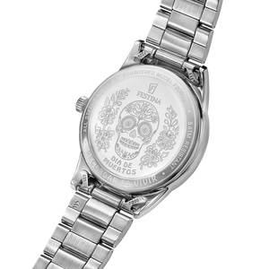 Reloj Festina Acero Clasico F20809/1 trasera grabada conmemorativa
