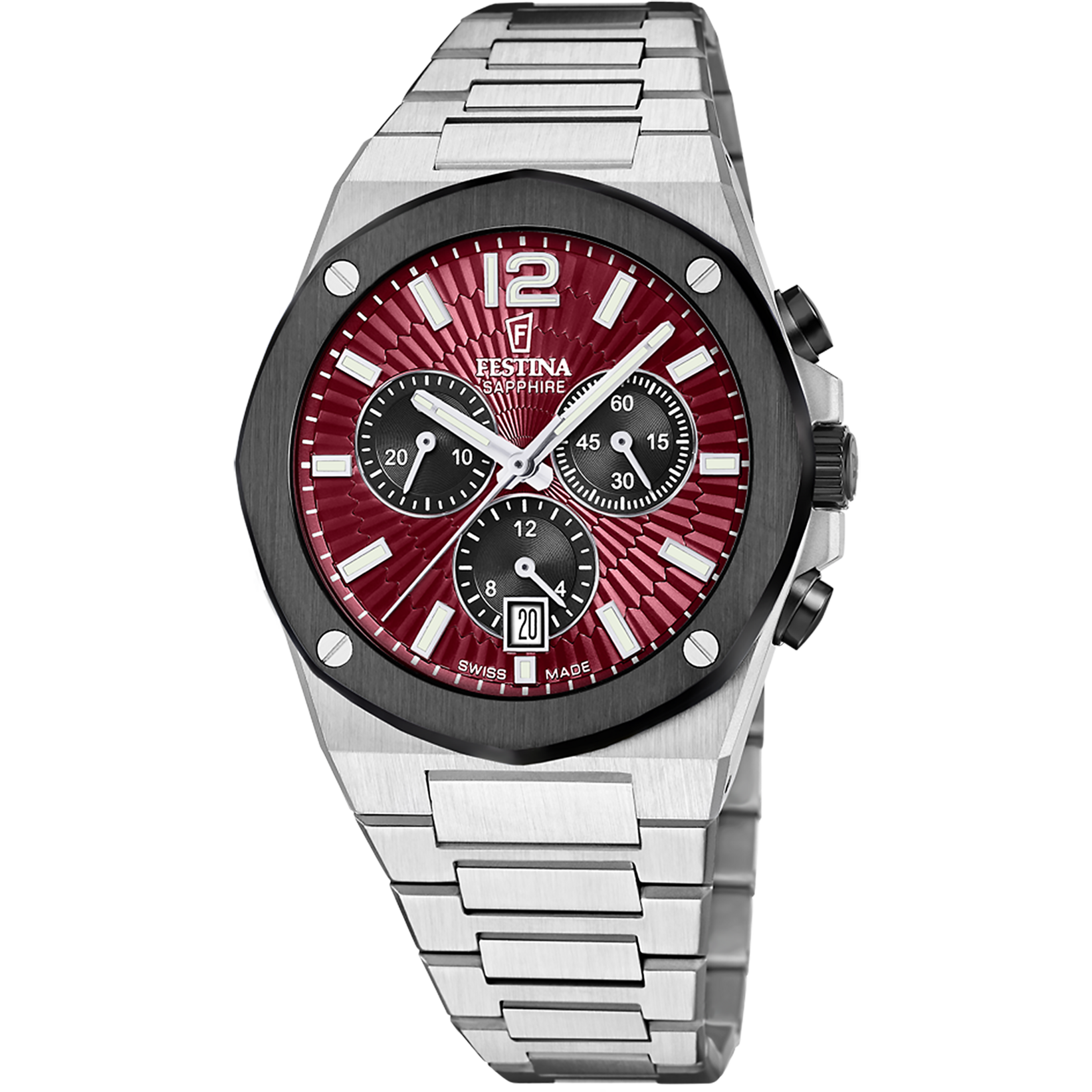 Reloj Festina Swiss Made Vallée F22017/1 esfera morado