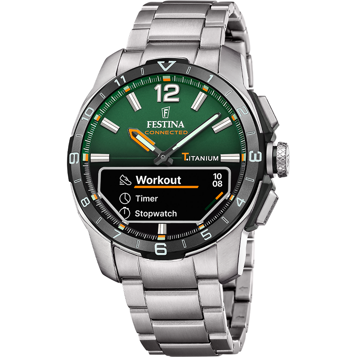 Reloj Festina Connected D F23000/F esfera verde