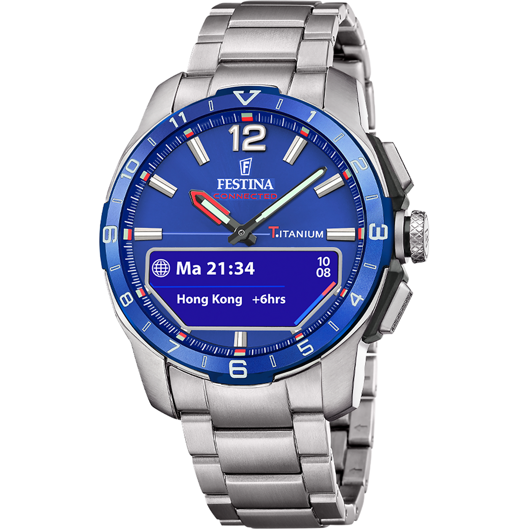 Reloj Festina Connected D F23000/G esfera negro