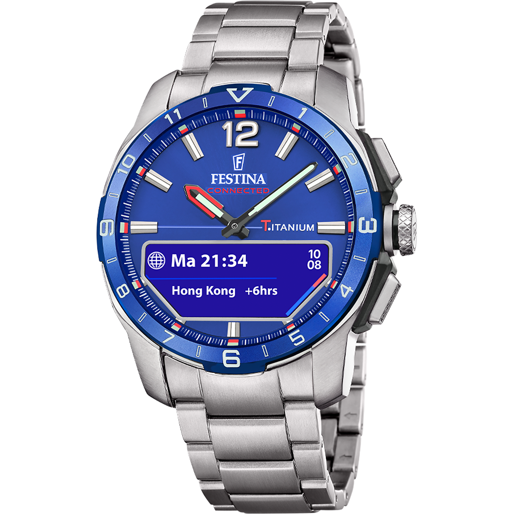 Reloj Festina Connected D F23000/G esfera negro