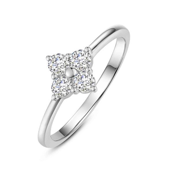 Anillo fino de plata de ley 925 de 12 mm, tallas de la 12 a la 18