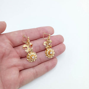 Pendientes oro 18k cubanas lazo grandes imagen