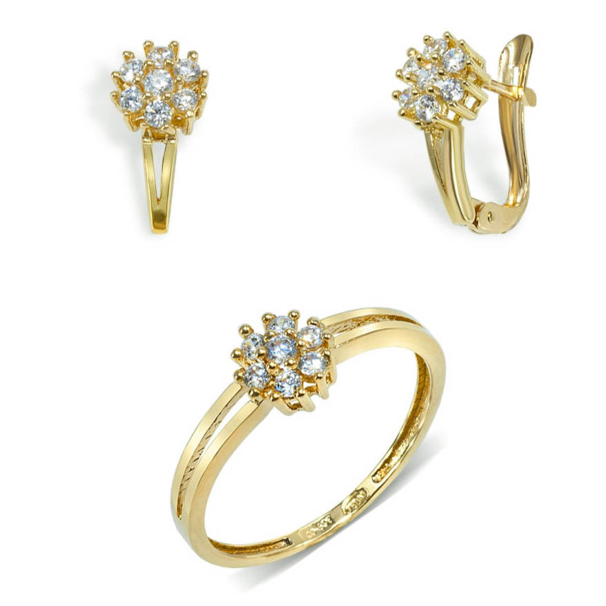 Conjunto oro comunión 3-JUE-8492