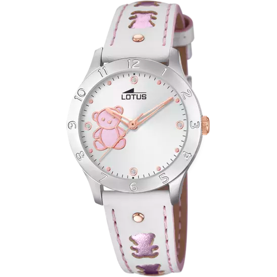 RELOJ INFANTIL LOTUS JUNIOR CON ESFERA PLATEADA 18657/B