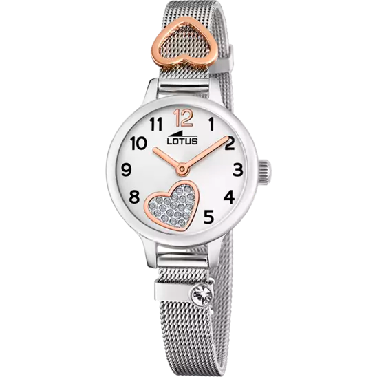 RELOJ INFANTIL LOTUS JUNIOR CON ESFERA PLATEADA 18659/1