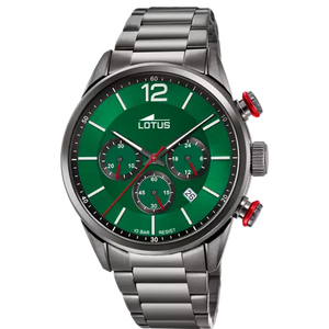 RELOJ DE HOMBRE LOTUS CHRONO CON ESFERA VERDE 18686/4