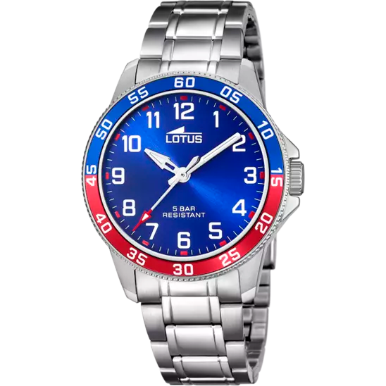 RELOJ INFANTIL LOTUS JUNIOR CON ESFERA AZUL 18786/1