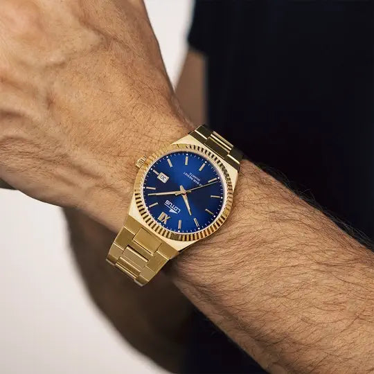 LOTUS FREEDOM GOLD BLUE WATCH 18837/2 - Joyeria Pepe Lozano