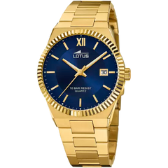LOTUS FREEDOM GOLD BLUE WATCH 18837/2 - Joyeria Pepe Lozano