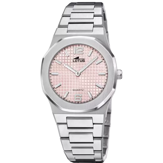 RELOJ DE MUJER LOTUS EXCELLENT CON ESFERA ROSA 18843/3