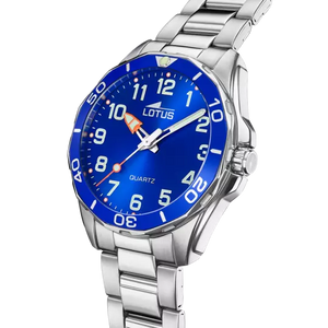 RELOJ INFANTIL LOTUS JUNIOR CON ESFERA AZUL 18860/1 LATERAL