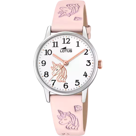 RELOJ INFANTIL LOTUS JUNIOR UNICORNIO CON CORREA BLANCA 18865/2