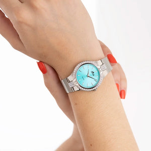 RELOJ DE MUJER LOTUS BLISS CON ESFERA AZUL Y CIRCONITAS 18894/1 MANO