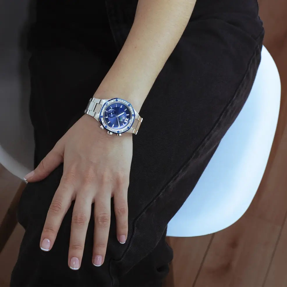 RELOJ DE MUJER LOTUS CONNECTED PLATEADO CON ESFERA AZUL 18924/2 MANO