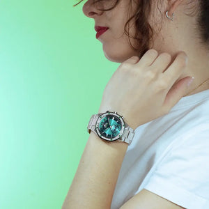 RELOJ DE MUJER LOTUS CONNECTED ESFERA VERDE 18924/4 MANO