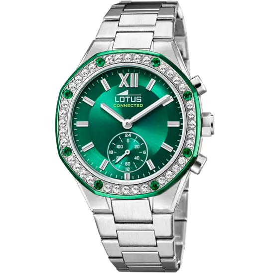 RELOJ DE MUJER LOTUS CONNECTED ESFERA VERDE 18924/4