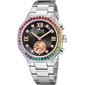 RELOJ DE MUJER LOTUS CONNECTED ESFERA NEGRA 18924/6