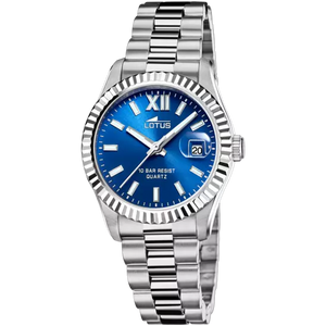 RELOJ DE MUJER LOTUS FREEDOM PLATEADO CON ESFERA AZUL 18930/5