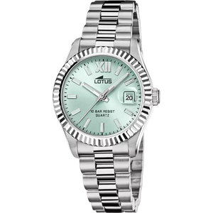 RELOJ DE MUJER LOTUS FREEDOM PLATEADO CON ESFERA VERDE 18930/7