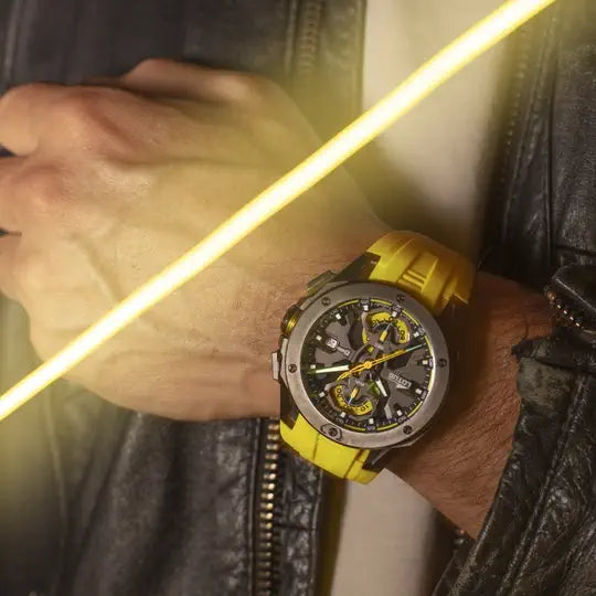 RELOJ LOTUS VORTEX AMARILLO 18943/1 MANO