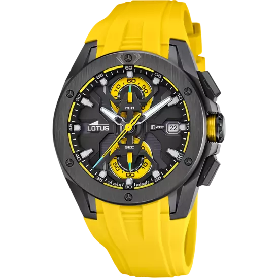 RELOJ LOTUS VORTEX AMARILLO 18943/1