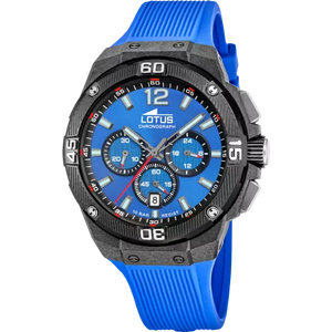 RELOJ LOTUS CHRONO 18975/1 AZUL CORREA DE CAUCHO