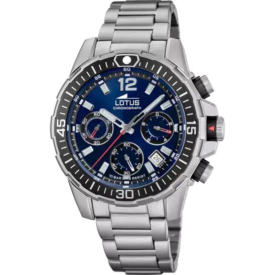 LOTUS CHRONO WATCH 18977/2 blue - Joyeria Pepe Lozano