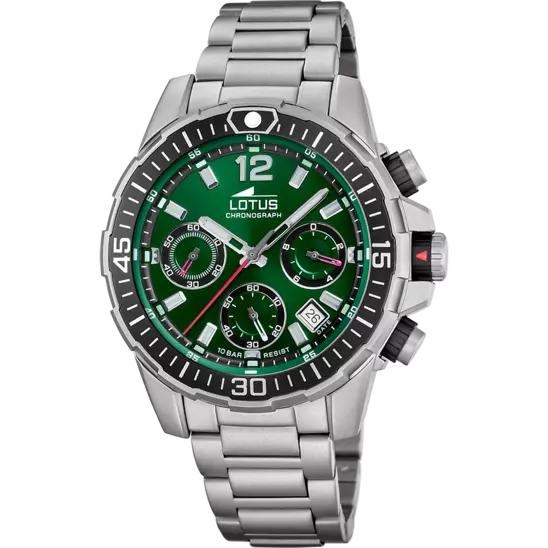 RELOJ LOTUS CHRONO 18977/3 verde