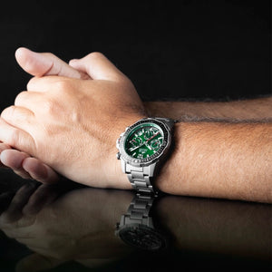 RELOJ LOTUS CHRONO 18977/3 verde mano