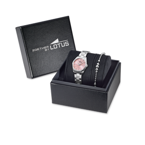 Reloj Lotus 2gether 19006/2 para mujer, esfera rosa claro, 26 mm, vista de detalle