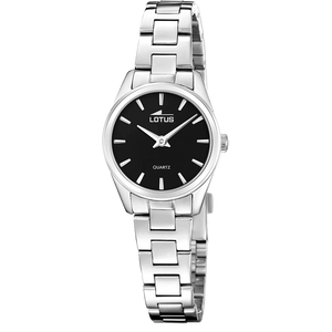 Reloj Lotus 2gether 19006/4 para mujer, esfera negra, 26 mm