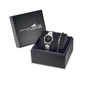 Reloj Lotus 2gether 19006/4 para mujer, esfera negra, 26 mm, vista de detalle