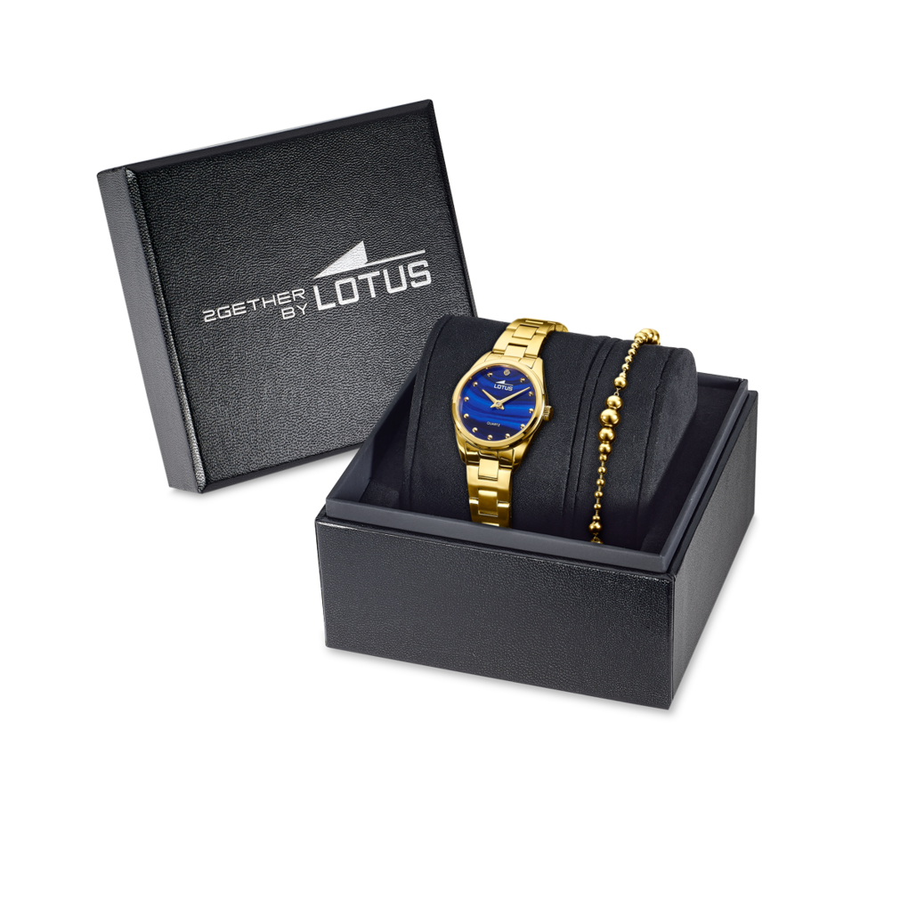 Reloj Lotus 2gether 19007/2 para mujer, esfera azul, 26 mm, vista de detalle