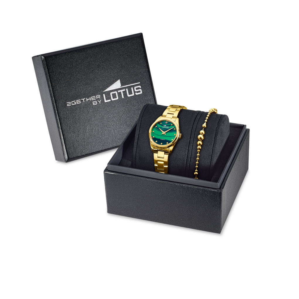 Reloj Lotus 2gether 19007/3 para mujer, esfera verde, 26 mm, vista de detalle