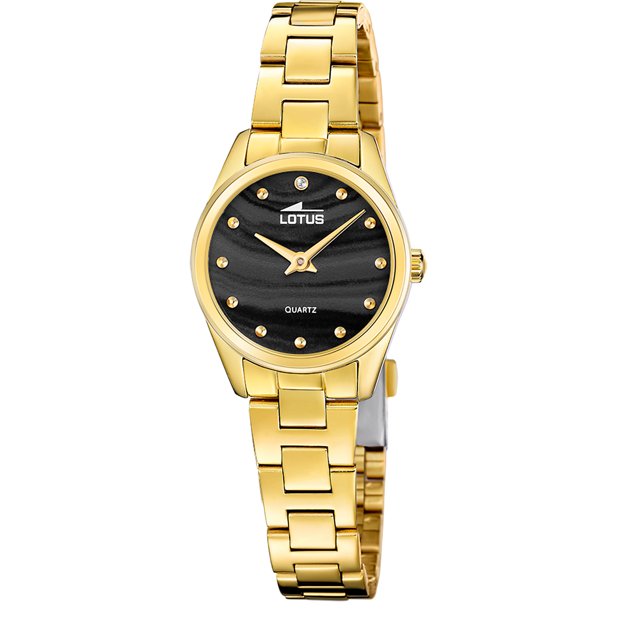 Reloj Lotus 2gether 19007/4 para mujer, esfera negra, 26 mm