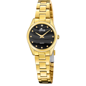 Reloj Lotus 2gether 19007/4 para mujer, esfera negra, 26 mm