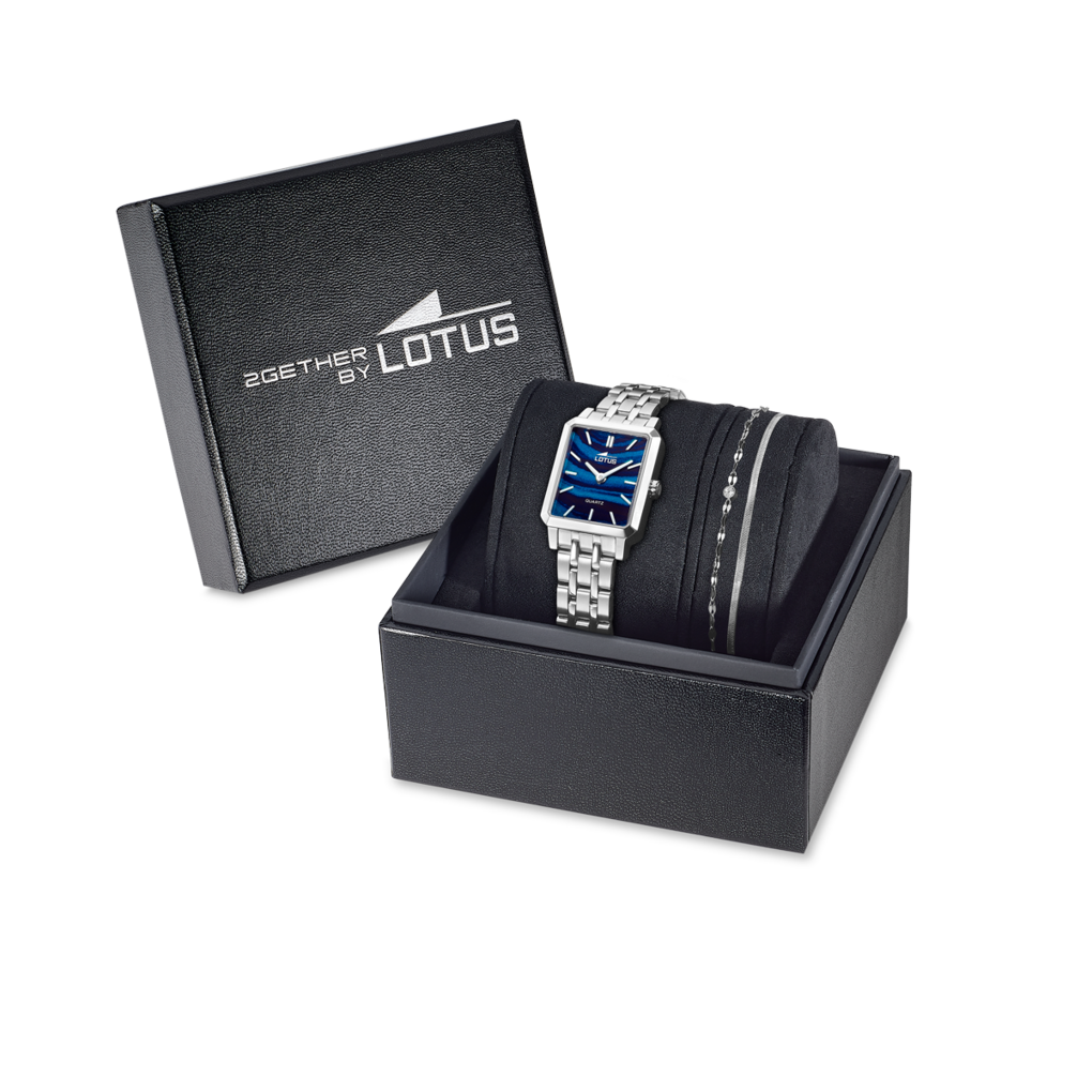 Reloj Lotus 2gether 19008/3 para mujer, esfera azul, 22 mm, vista de detalle