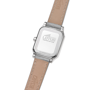 Reloj Lotus Square Series 19082/2 para mujer, esfera multicolor, 21.2 mm, vista de detalle