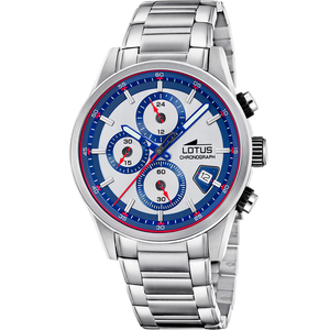 Reloj Lotus Pulse 19084/2 para hombre, esfera azul, 41 mm
