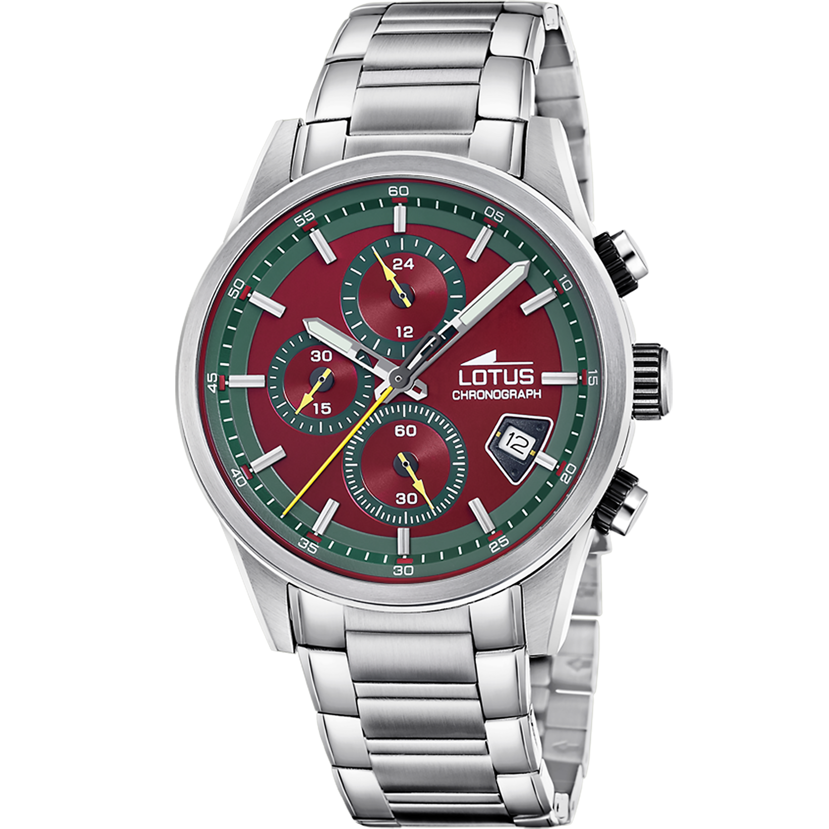 Reloj Lotus Pulse 19084/4 para hombre, esfera roja, 41 mm